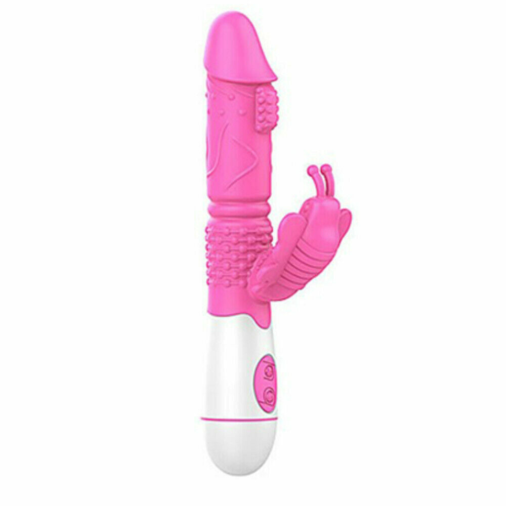 Aphrodite 30 Speeds Ribbed Butterfly Dildo Vibrator Aphrodite Adult