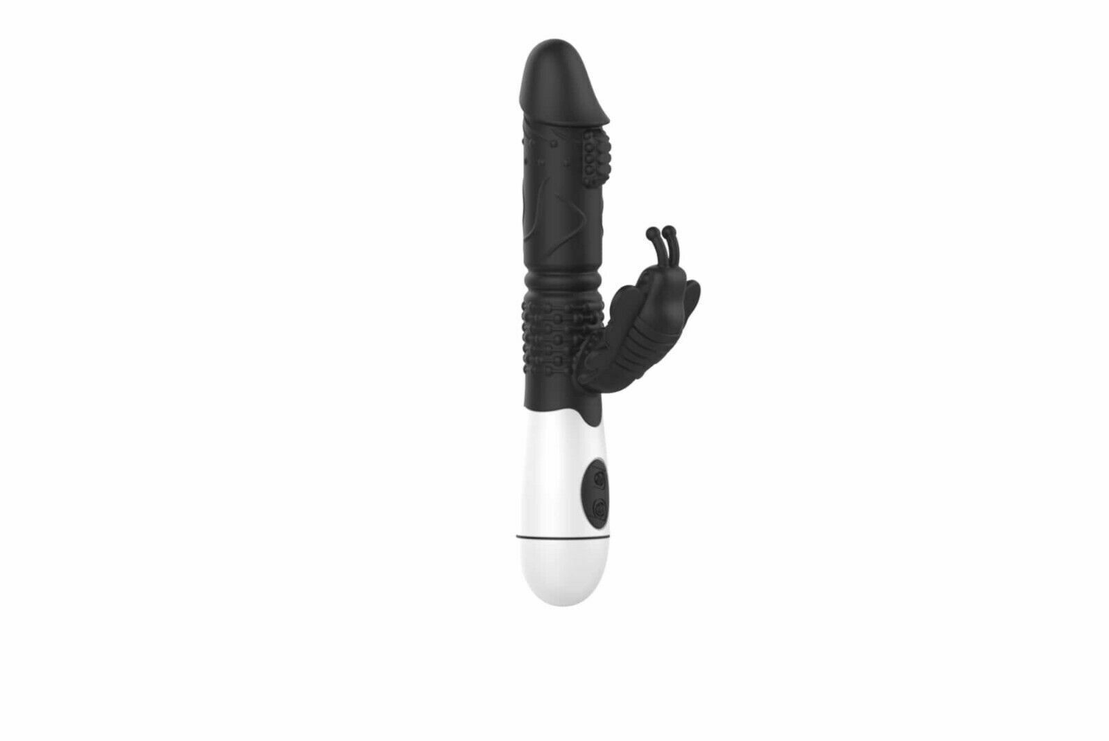 Aphrodite 30 Speeds Ribbed Butterfly Dildo Vibrator